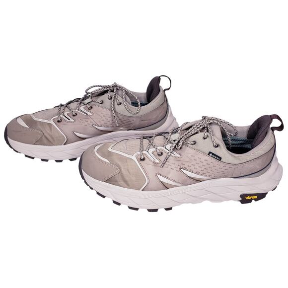 HOKA ANACAPA Low GTX Leather Mesh Hiking Shoes Sneakers Vibram Sole  Men's 13D - Picture 1 of 14